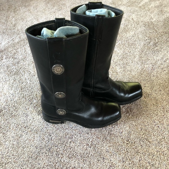 Harley Davidson Woman’s riding boots - Picture 2 of 10